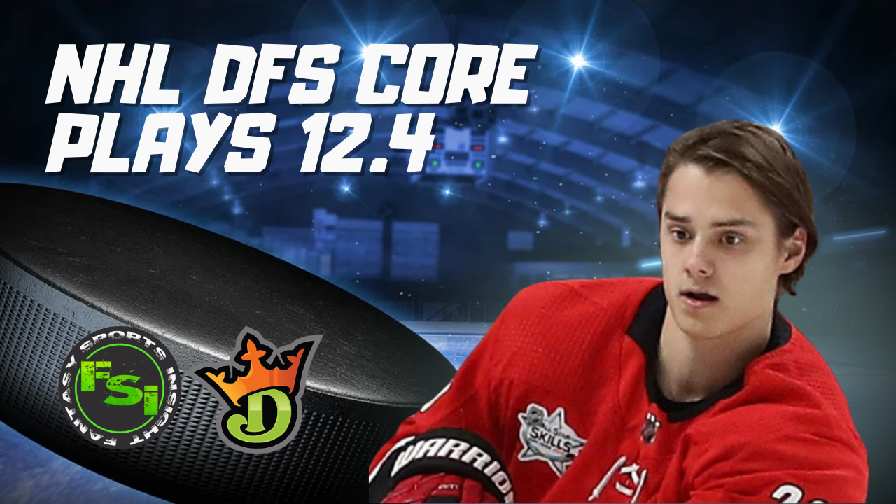 NHL DFS Core Plays (50)