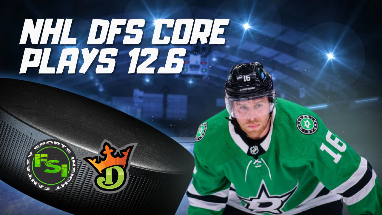 NHL DFS Core Plays (52)